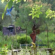 Michel WOHLFAHRT, la sevillanne, bronze Annick LEROY, Sous la pluie et l'acrobate