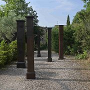 Jacques CLERC, cDe mémoire et d'ombre, acier 2,50 m -2,80 m