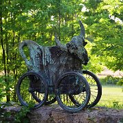 Michel WOHLFAHRT, Toro, hauteur 77 cm