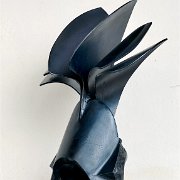 Cyrille HUSSON Phusis 8, acier, hauteur 59 cm : Cyrille Husson