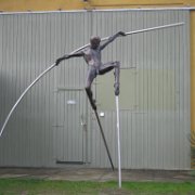 Nicolas LAVARENNE Arc Bronze patiné, hauteur 3,20 m : arc, Nicolas Lavarenne