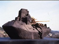 Jean Amado, la sous barbe, béton : Jean Amado