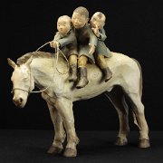 Sandra COURLIVANT Les trois frères Céramique, 35 x 29 cm